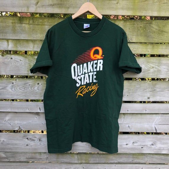 Vintage Quaker State Racing Motor Oil Shirt