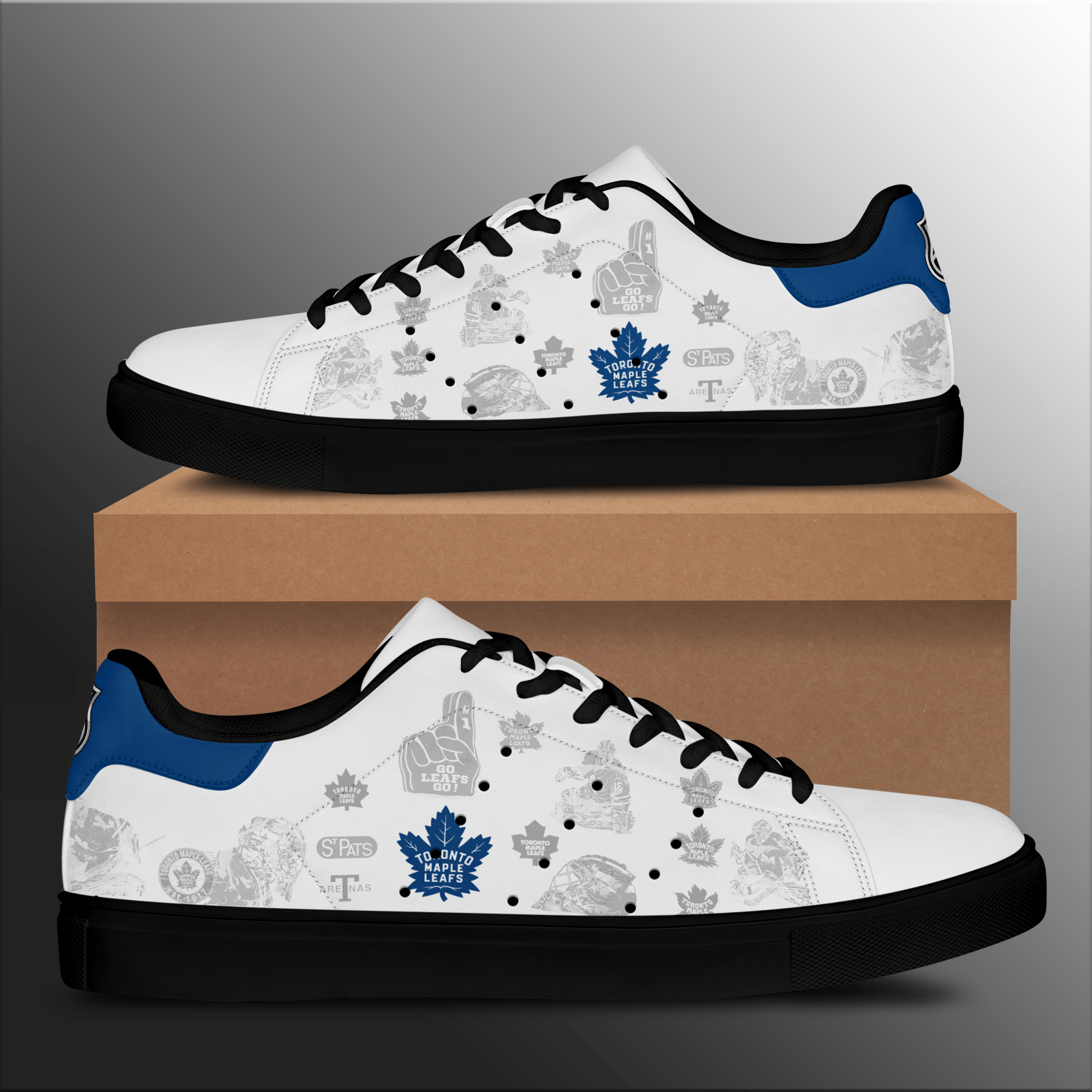 Toronto Maple Leafs Low Top Shoes – V5