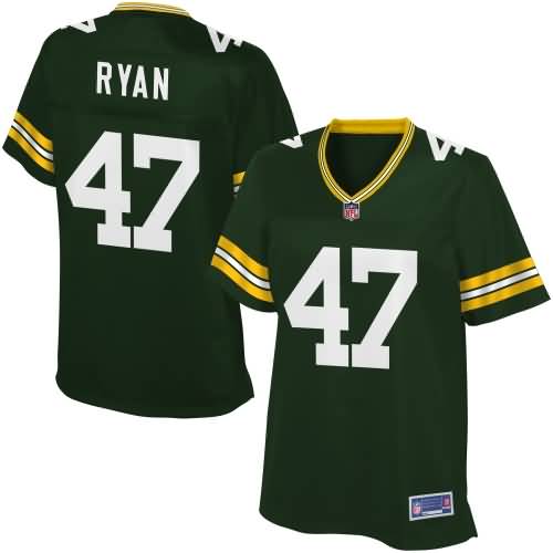 Womens Green Bay Packers Jake Ryan NFL Pro Line Team Color Jersey