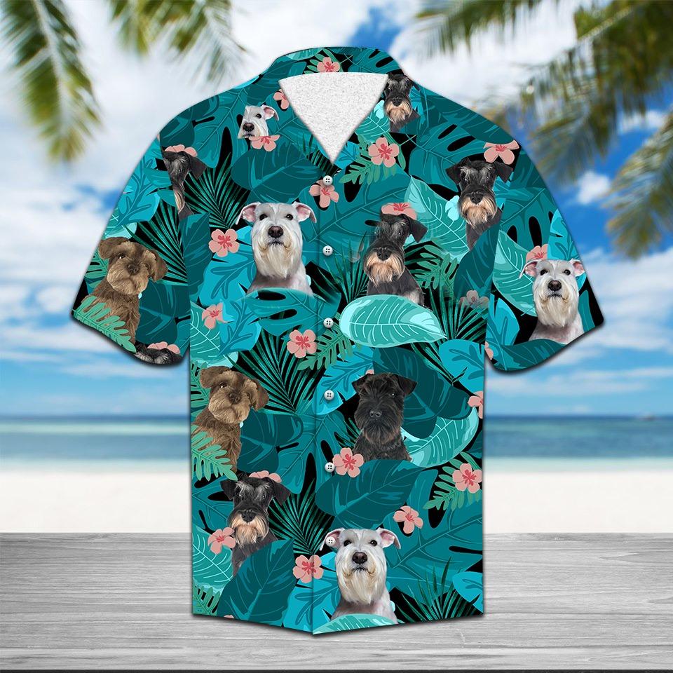 Miniature Schnauzer Hawaiian Shirt Ha25070