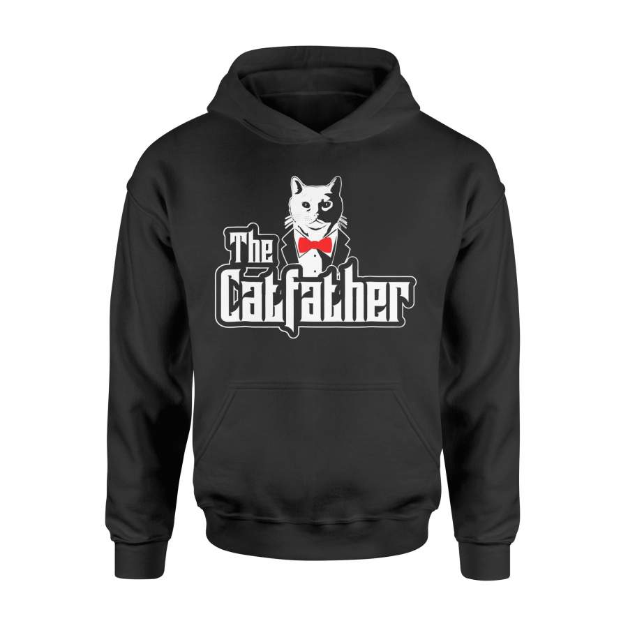 The Catfather T Shirt I Feline Cats Tee I Kitten – Standard Hoodie