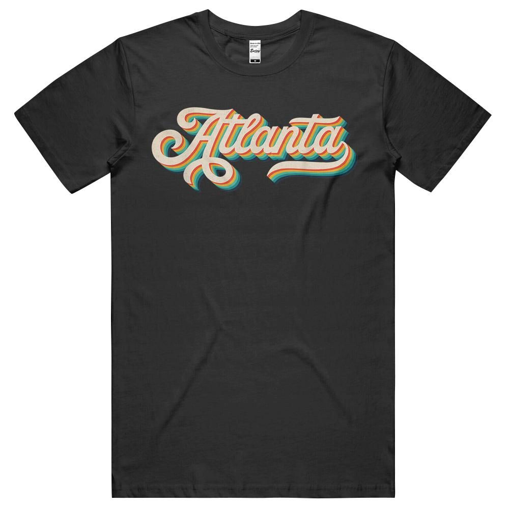 70s Vintage Retro Atlanta Georgia Throwback Gift Unisex Shirt