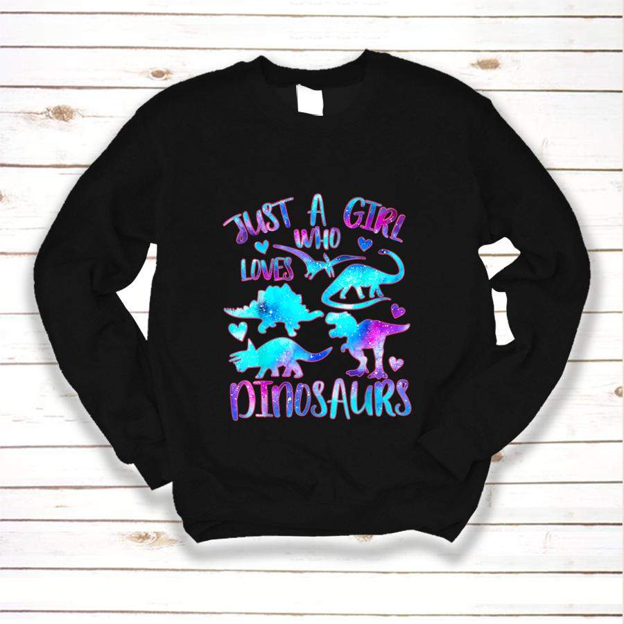 Just a Girl Who Loves Dinosaurs   Dinosaur Teen Girls Gift