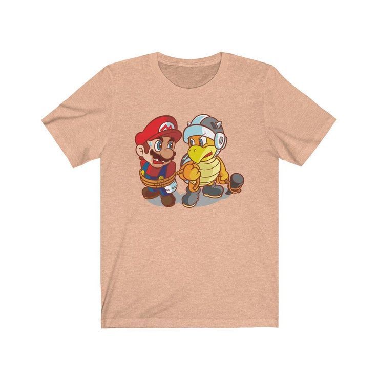 Mario Vs Hammer Bro Shirt