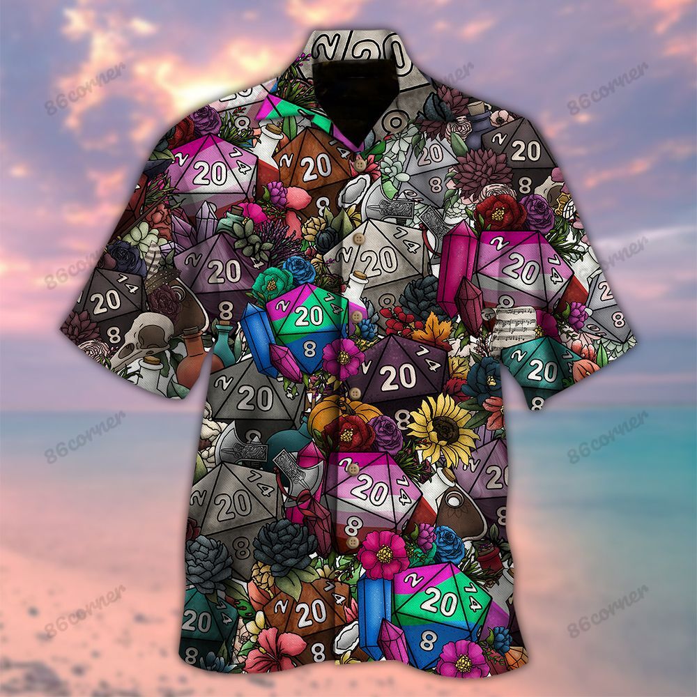 Dnd Dices Hawaiian Shirt Ha61822