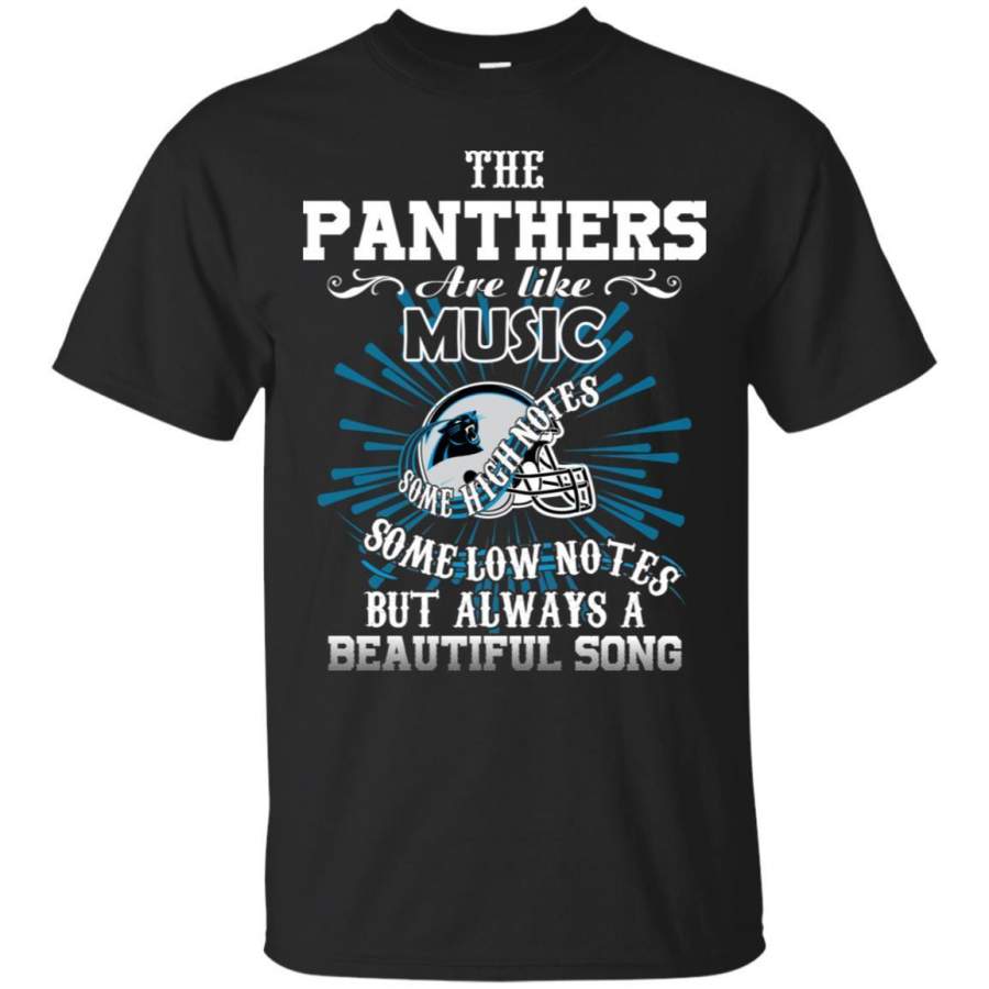 The Carolina Panthers Are Like Music T Shirt