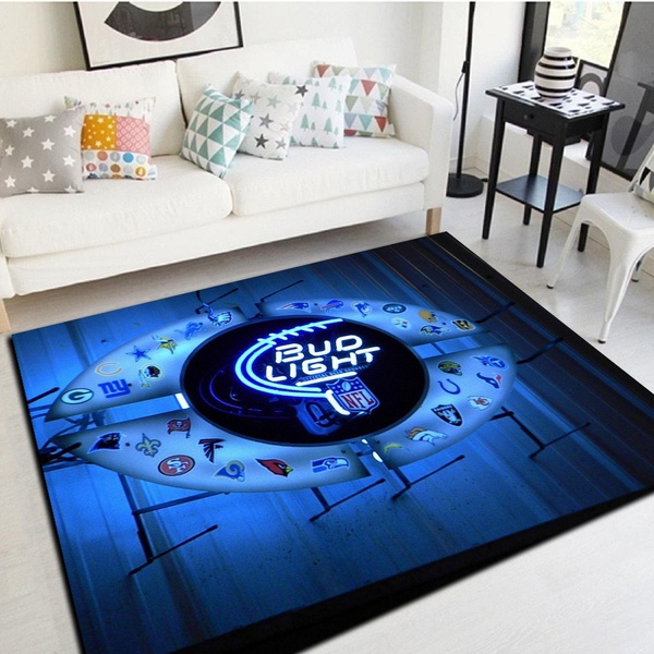 Bud Light Rug, Living Room Bedroom Carpet, Home Floor Decor