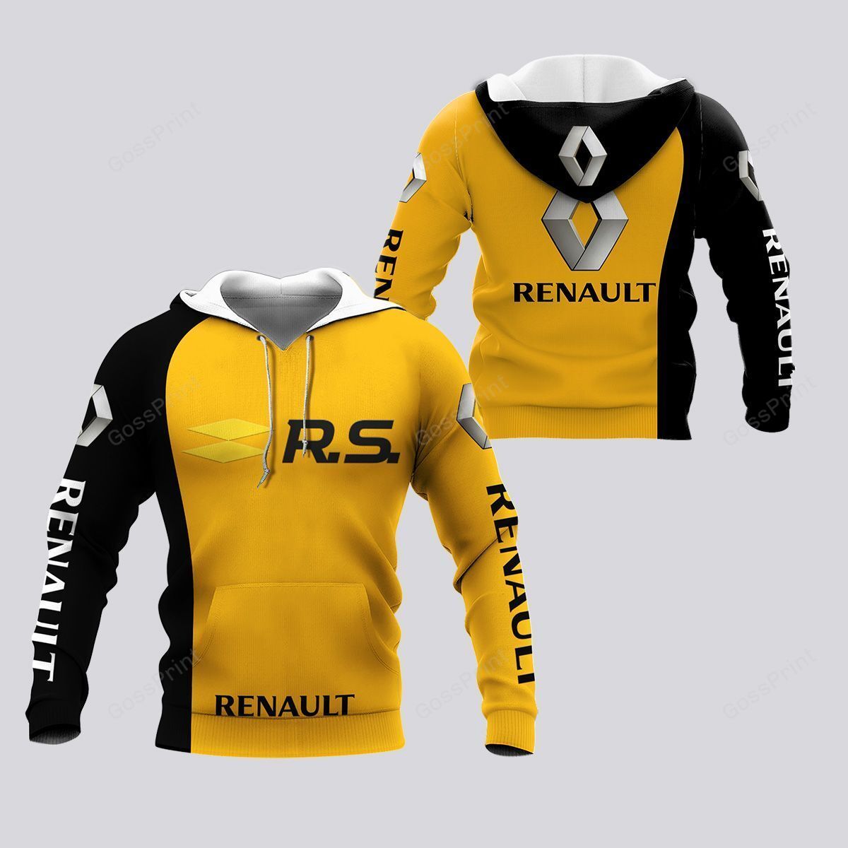 3D All Over Printed Renault Shirts Ver 9