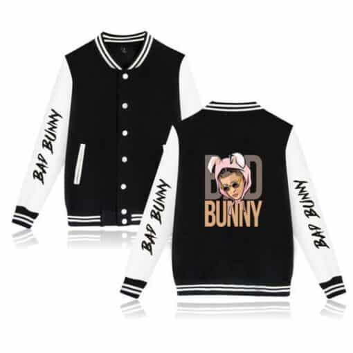 Bad Bunny Baseball Jacket A95