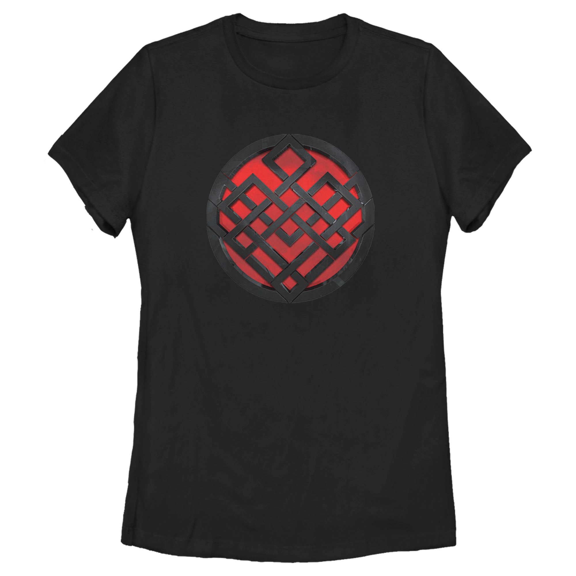 Shang-Chi Women’S Shang-Chi And The Legend Of The Ten Rings Red Symbol  T-Shirt