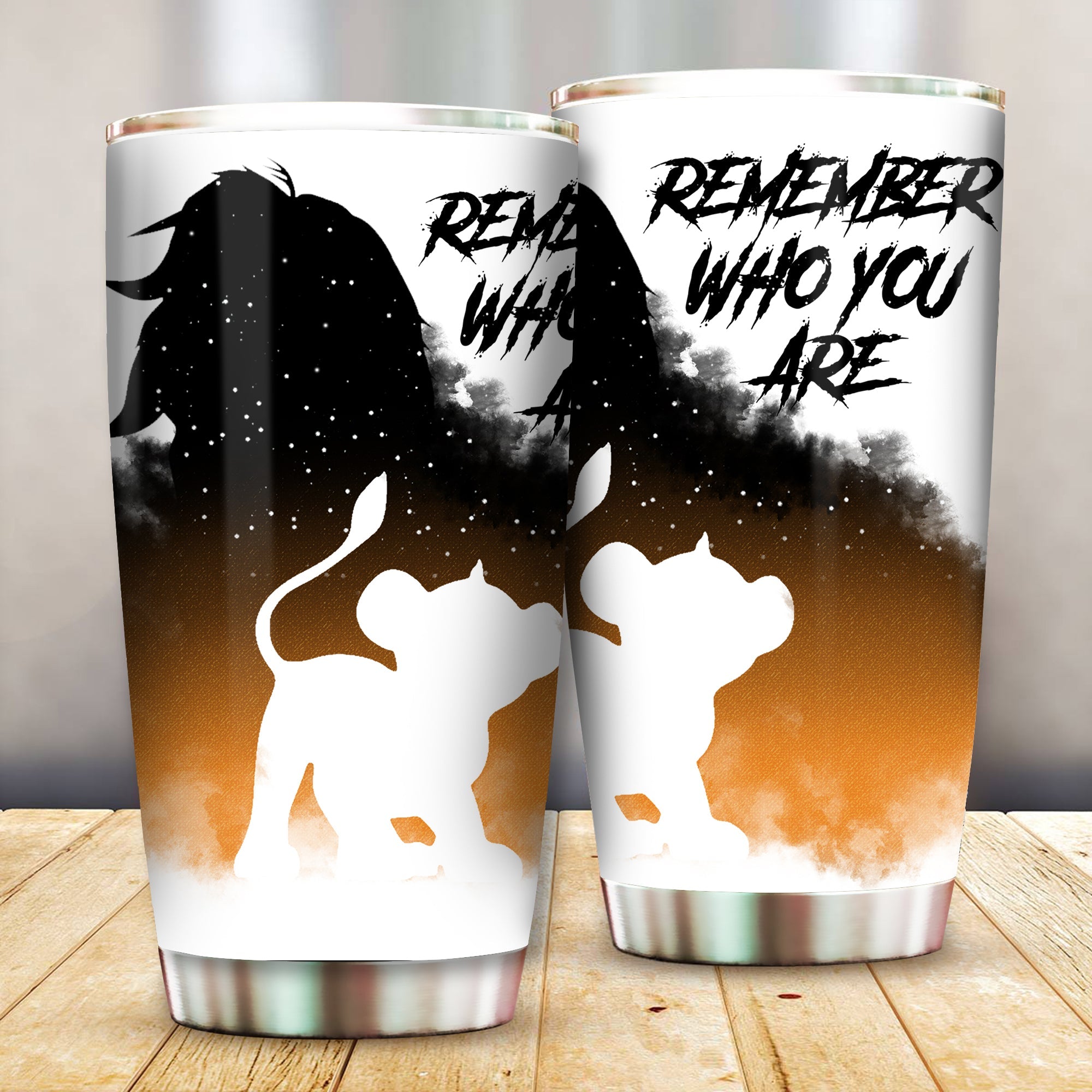 Unifinz Lk Tumbler Lion Remember Who You Are Tumbler Cup Dn Lk Travel Mug 2022