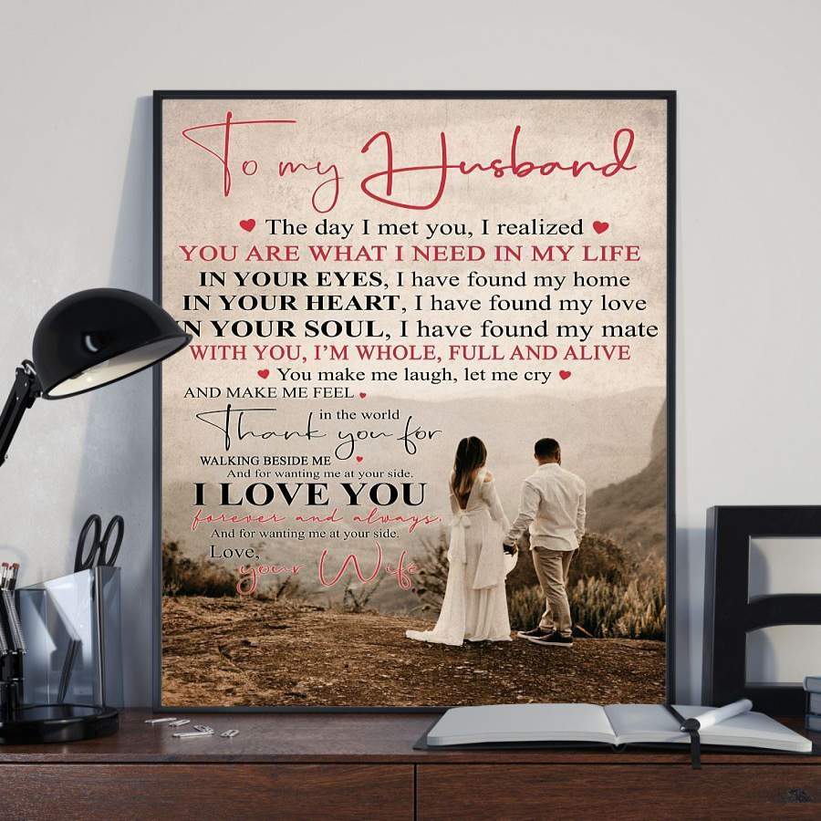 NTP2112 - Family - To my beautiful wife - Poster - Poster Art Design