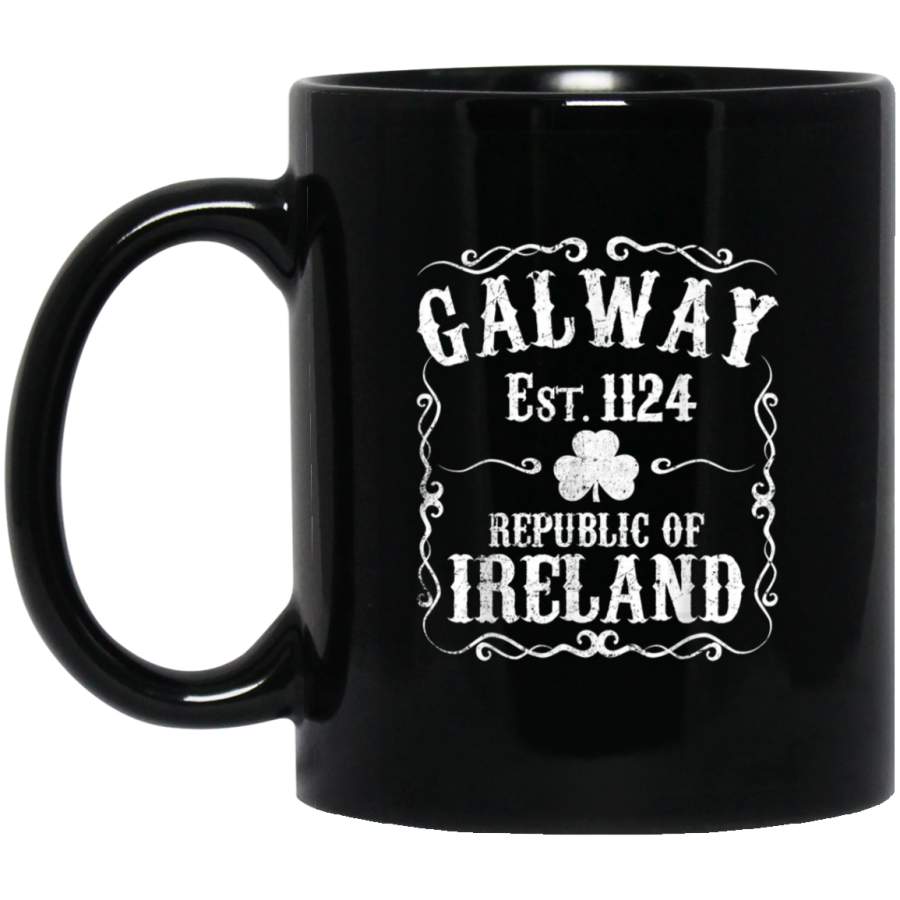 Galway Ireland Mug Vintage St Patricks Day Irish Gift idea