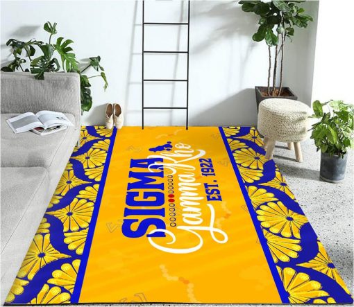 Sigma Gamma Rho Sorority 1922 Pretty Poodle Rug