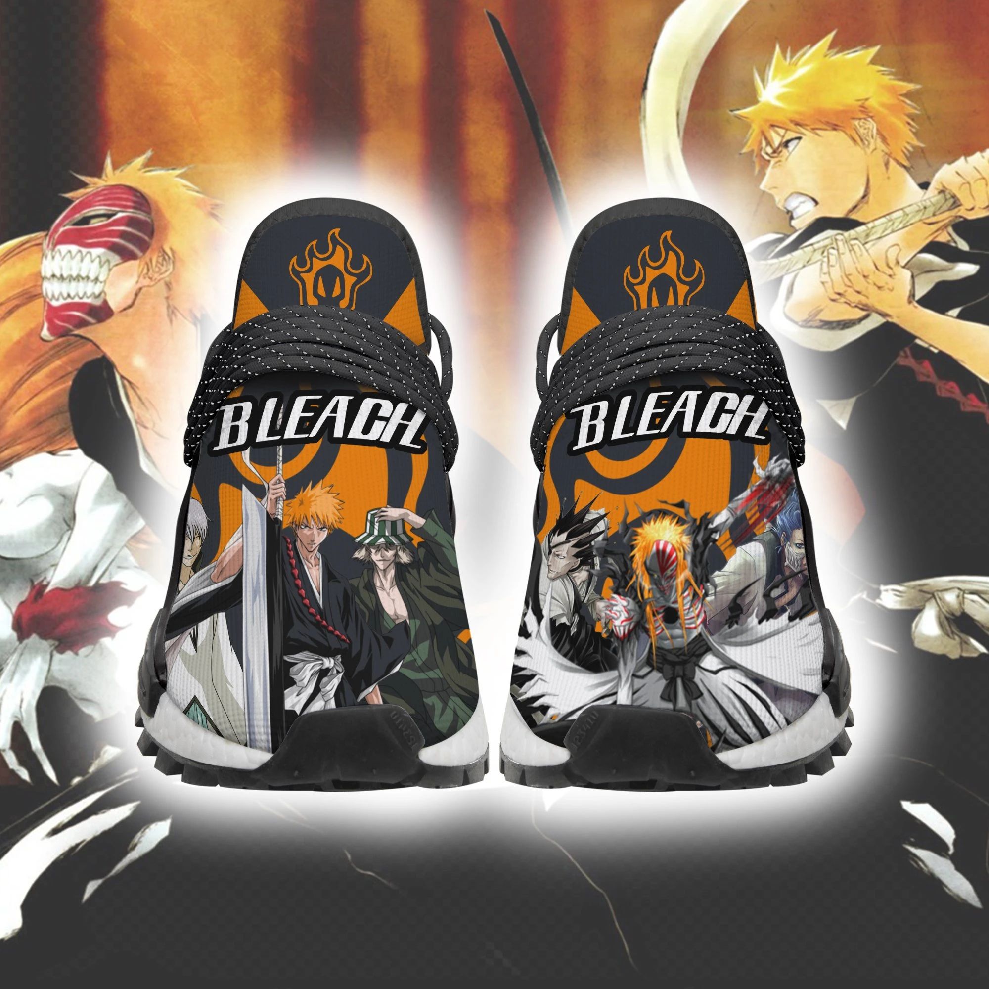 Bleach Shoes Characters Custom Anime Sneakers Unisex Men Women