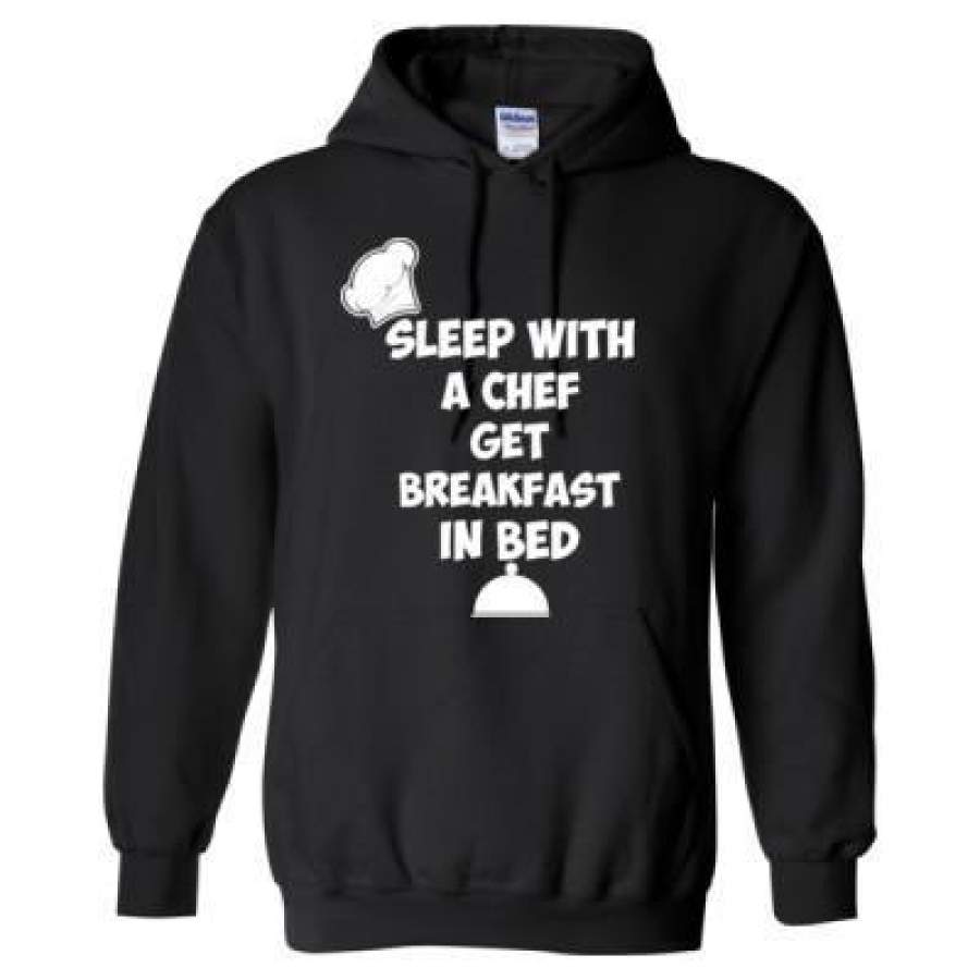 AGR Sleep With A Chef Get Breakfast In Bed – Heavy Blend™ Hooded Sweatshirt