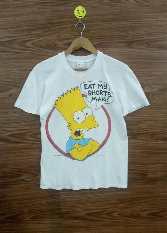 Vintage 90S The Simpsons Shirtstedman Size Shirt