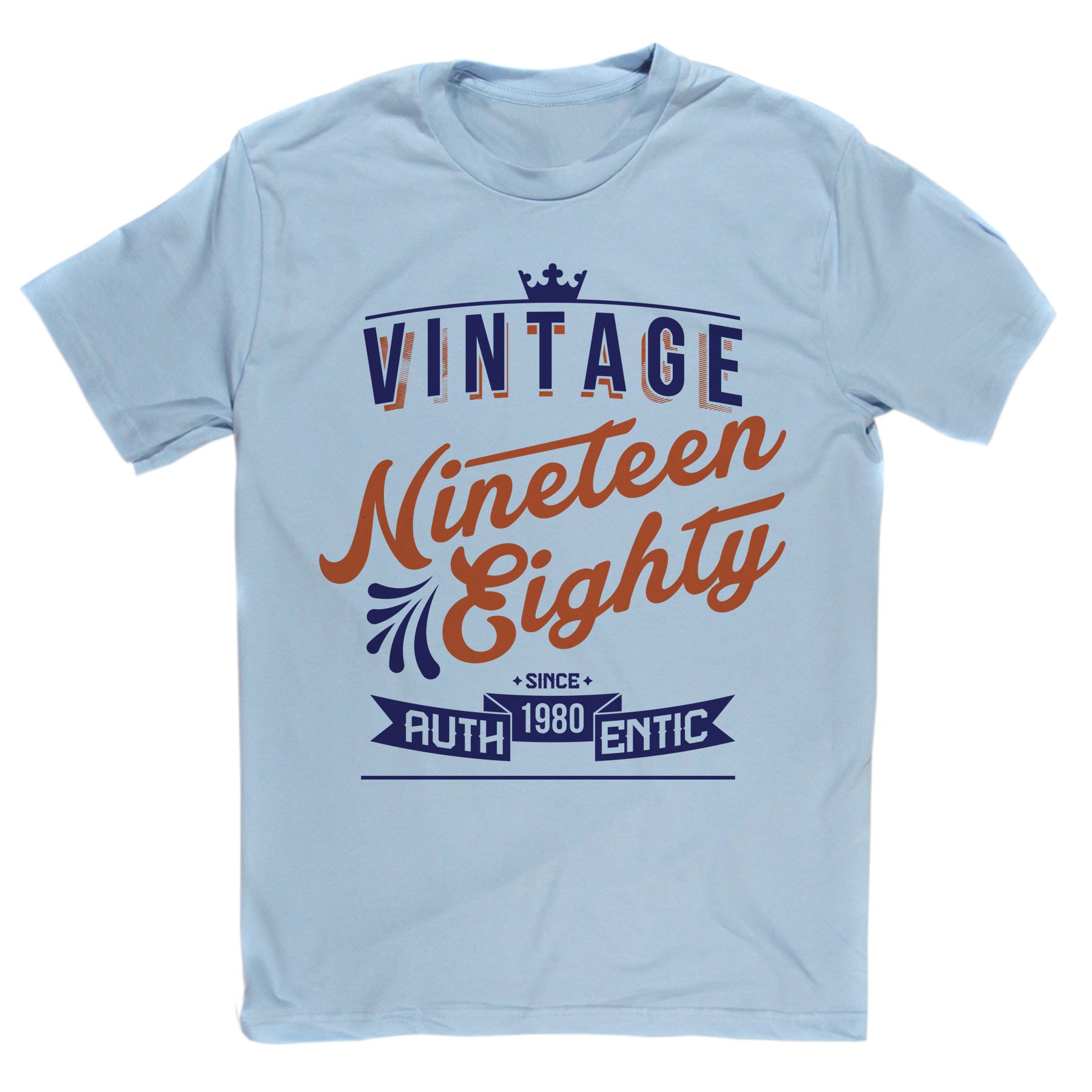 Vintage 1980 Year T Shirt