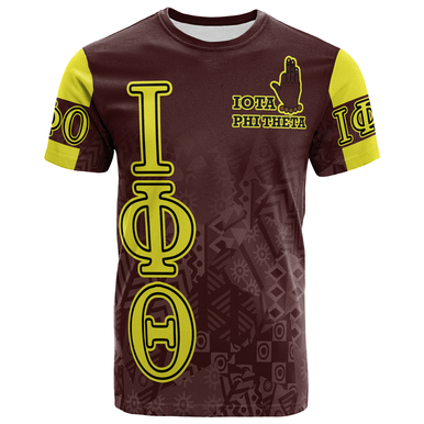 Iota Phi Theta T-Shirt – Fraternity Custom Black Roots T-Shirt