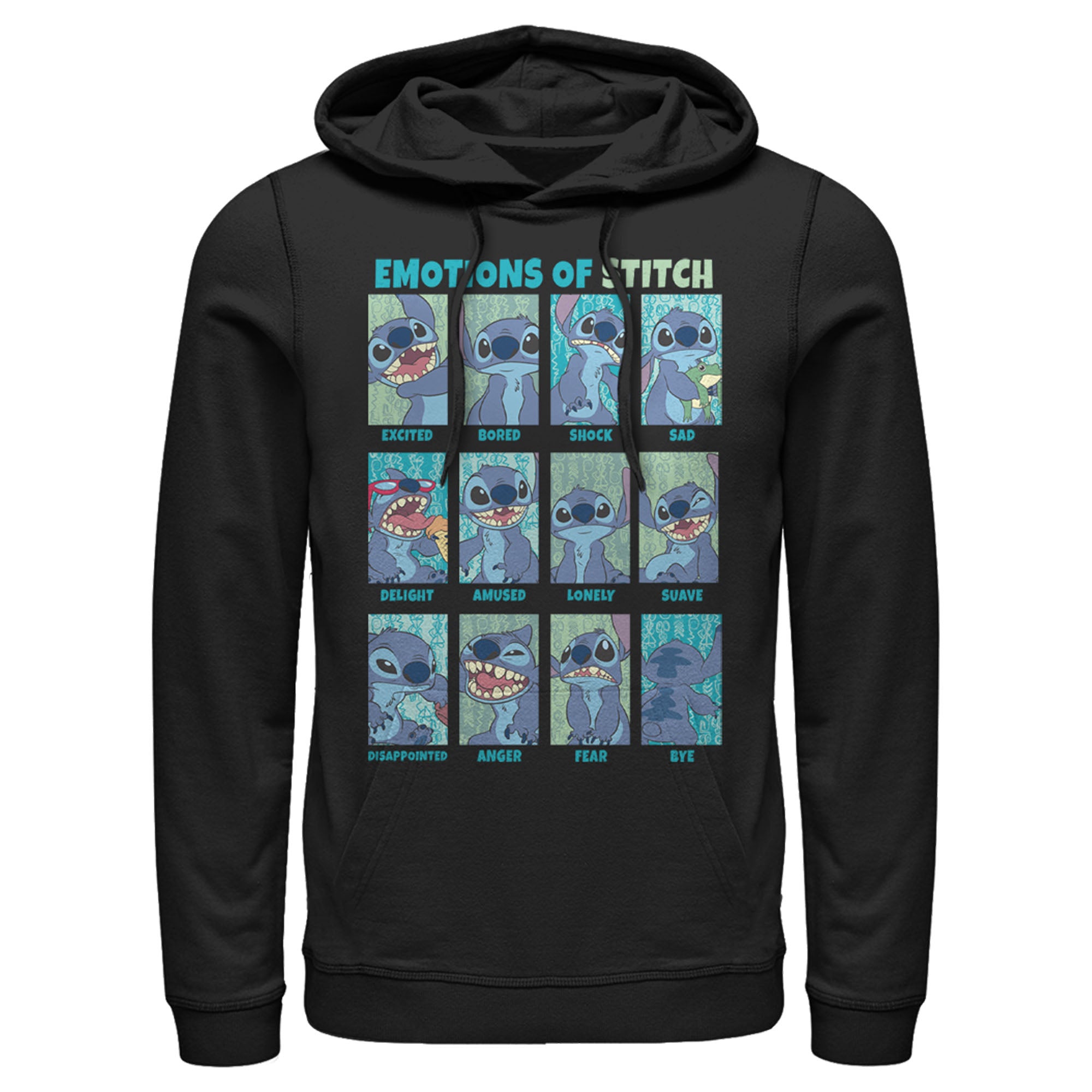 Men’S Lilo & Stitch Emotions Of 626 Pull Over Hoodie