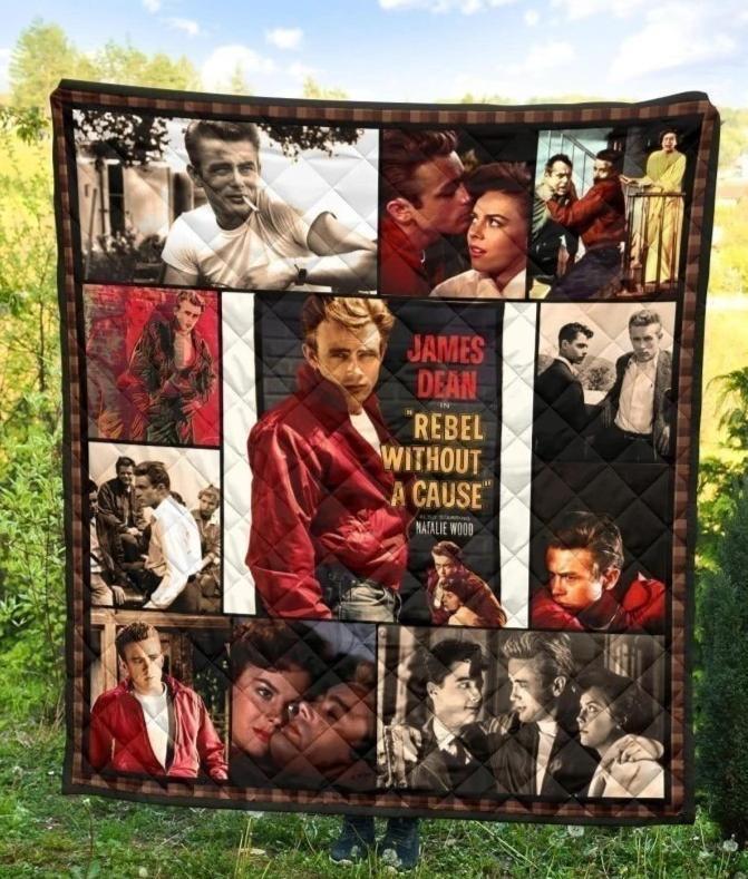 James Dean Rebel Without a Cause 1955 Movies Quilt Blanket