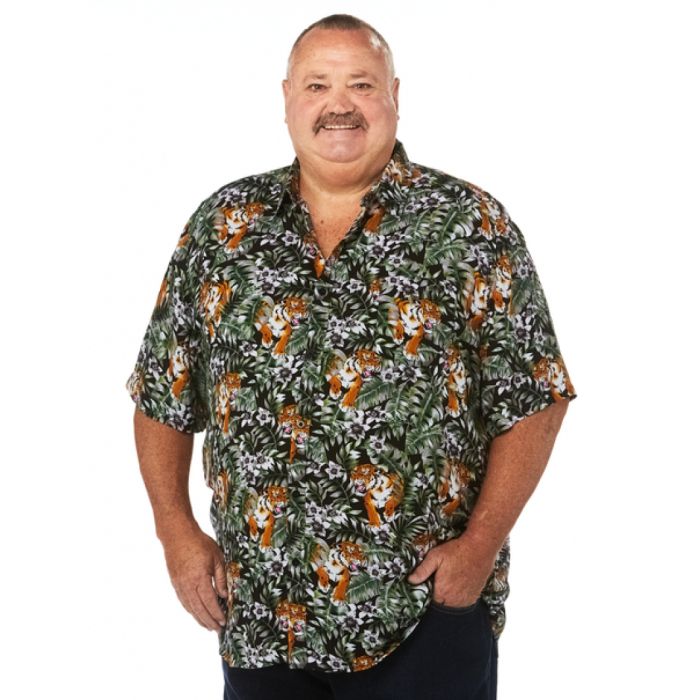 Tiger Black Unique Design Hawaii Shirt Ha25954