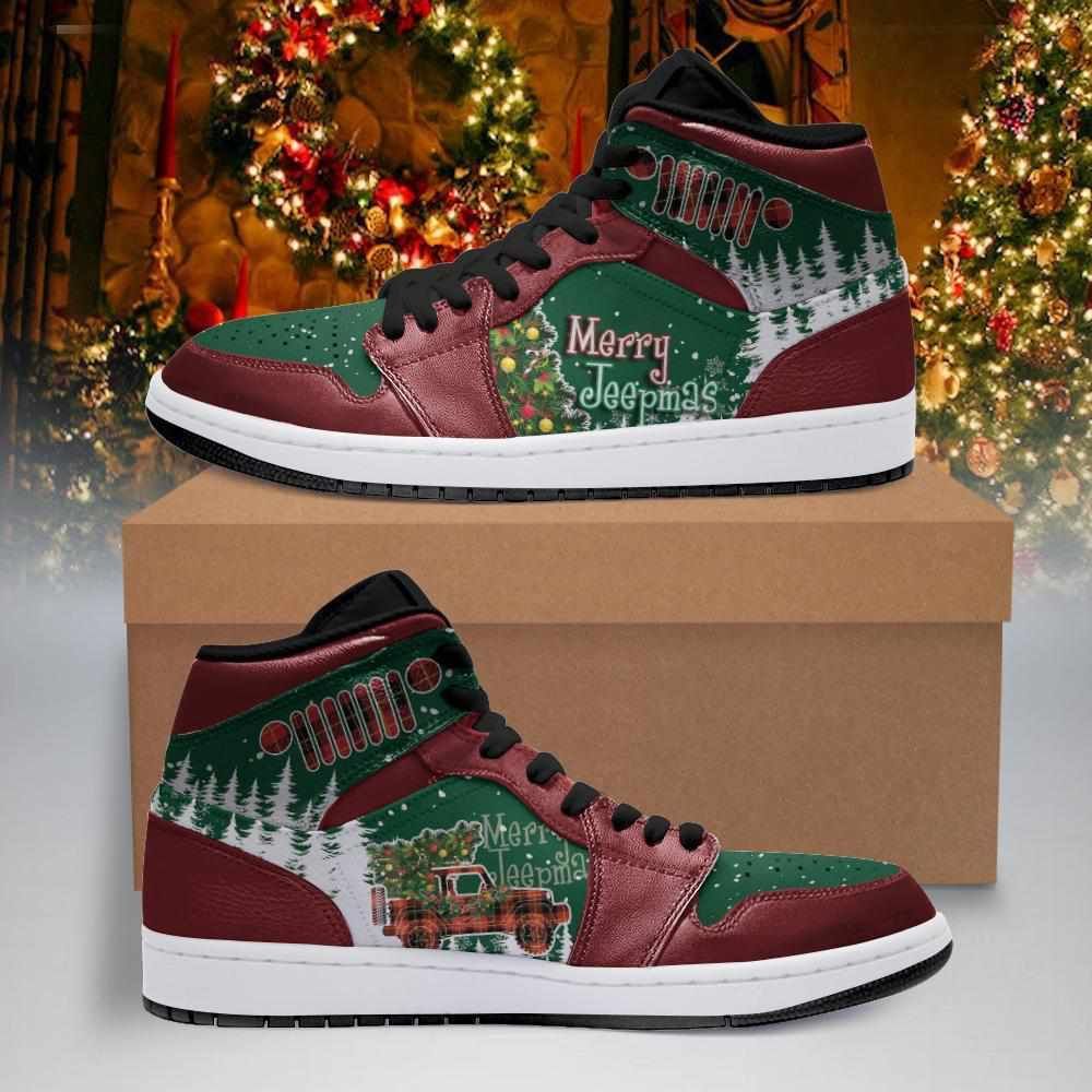 Merry Jeepmas Air Jordan Shoes Sport Custom Sneakers