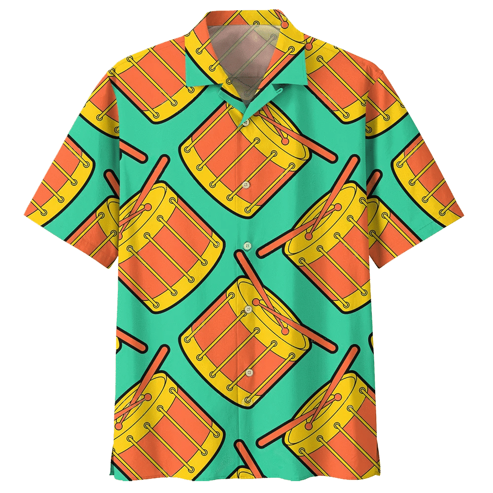 Man Hawaiian Shirt Beach Drum 934526 Ha92291