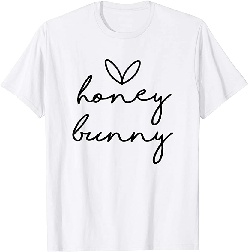 Toddler Easter Shirt Honey Bunny Easter Shirt For Kids T-Shirt