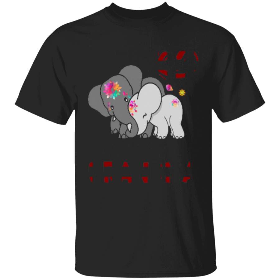 Elephants I never knew how much love my heart could hold til someone called me grandma Trending T-Shirt