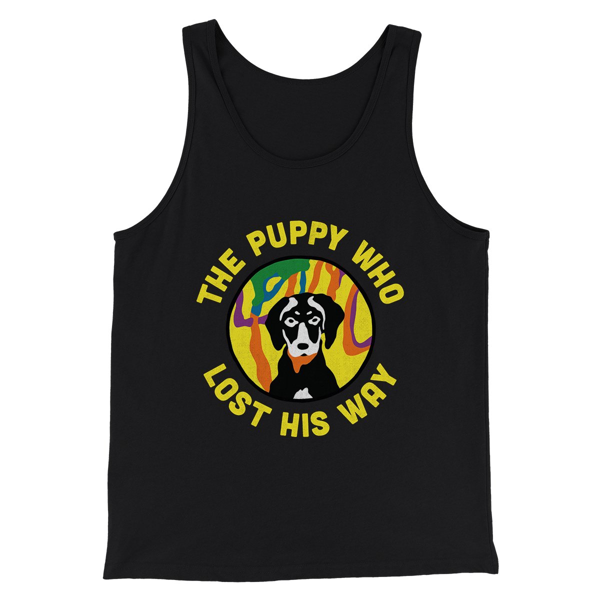 The Puppy Who Lost His Way Men/Unisex Tank Top