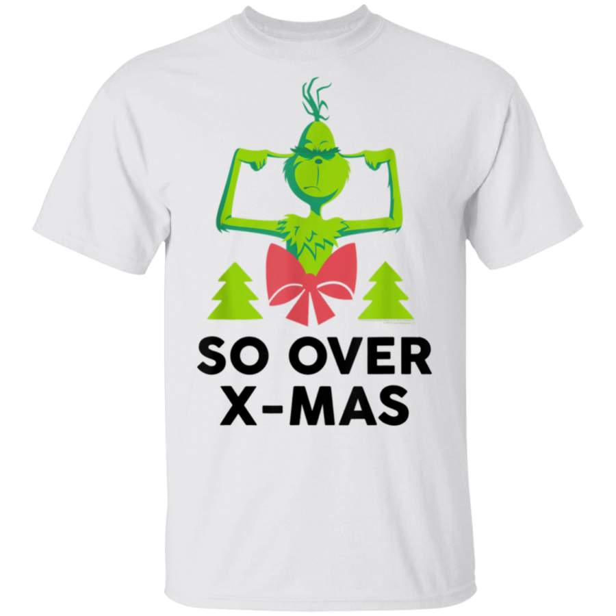 DrSeuss The Grinch So Over Xmas TShirt