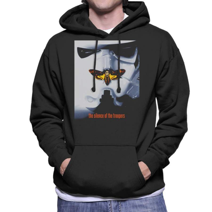 Original Stormtrooper Silence Of The Troopers Parody Men’s Hooded Sweatshirt