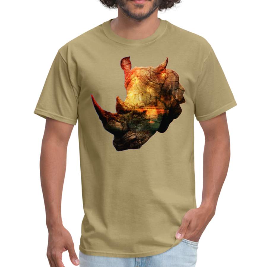 Rhinoceros t-shirt – Animal Face T-Shirt