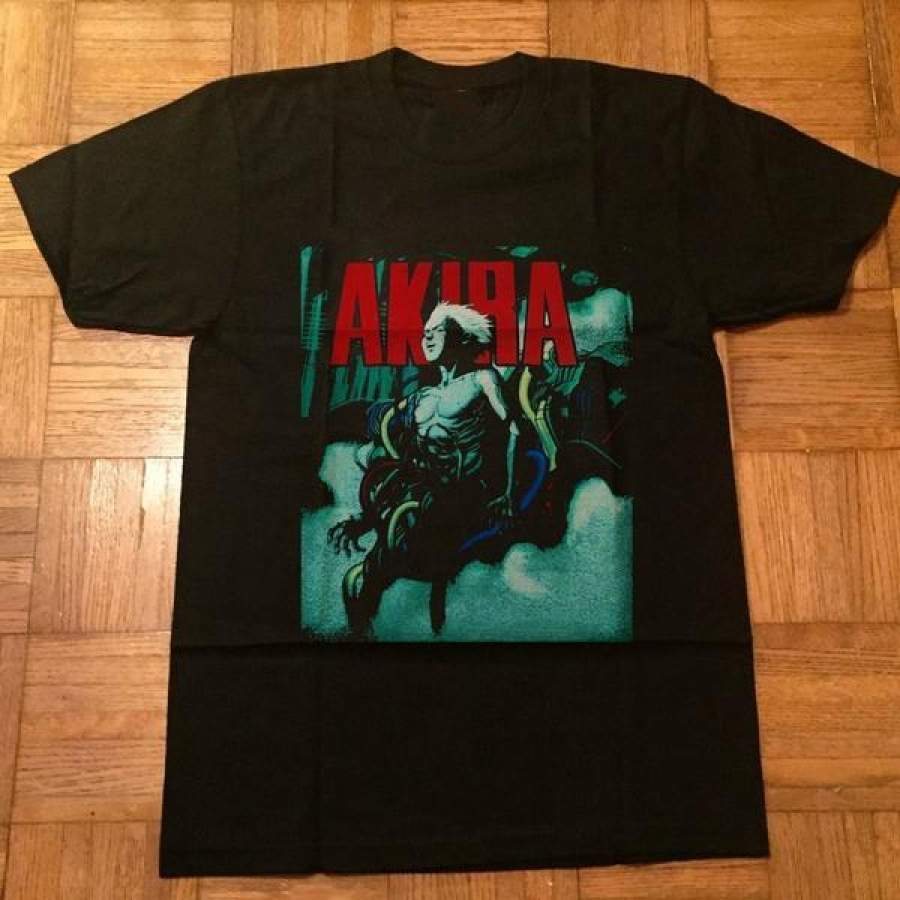 Vintage 90s Akira Anime Cartoon Comic Reprint T- Shirt