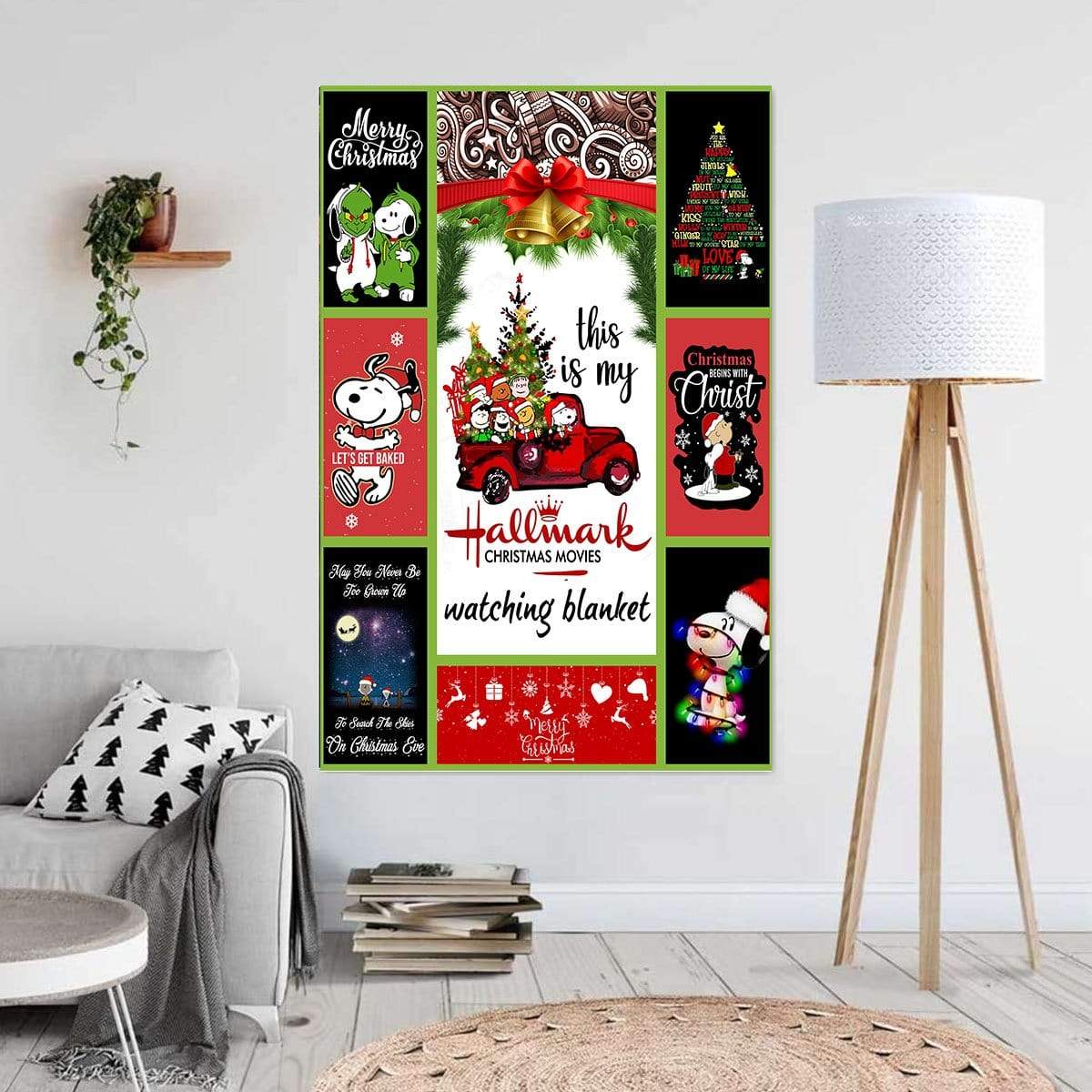 Canvas Artwork This Is My Hallmark Christmas Movie Watches Home Decor Canvas