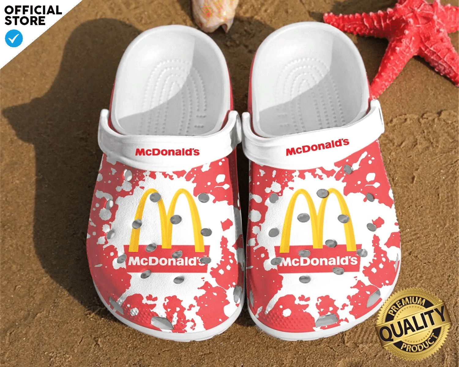 Mc Mcd*Nald’S Fast Food Clog Shoes #Dh