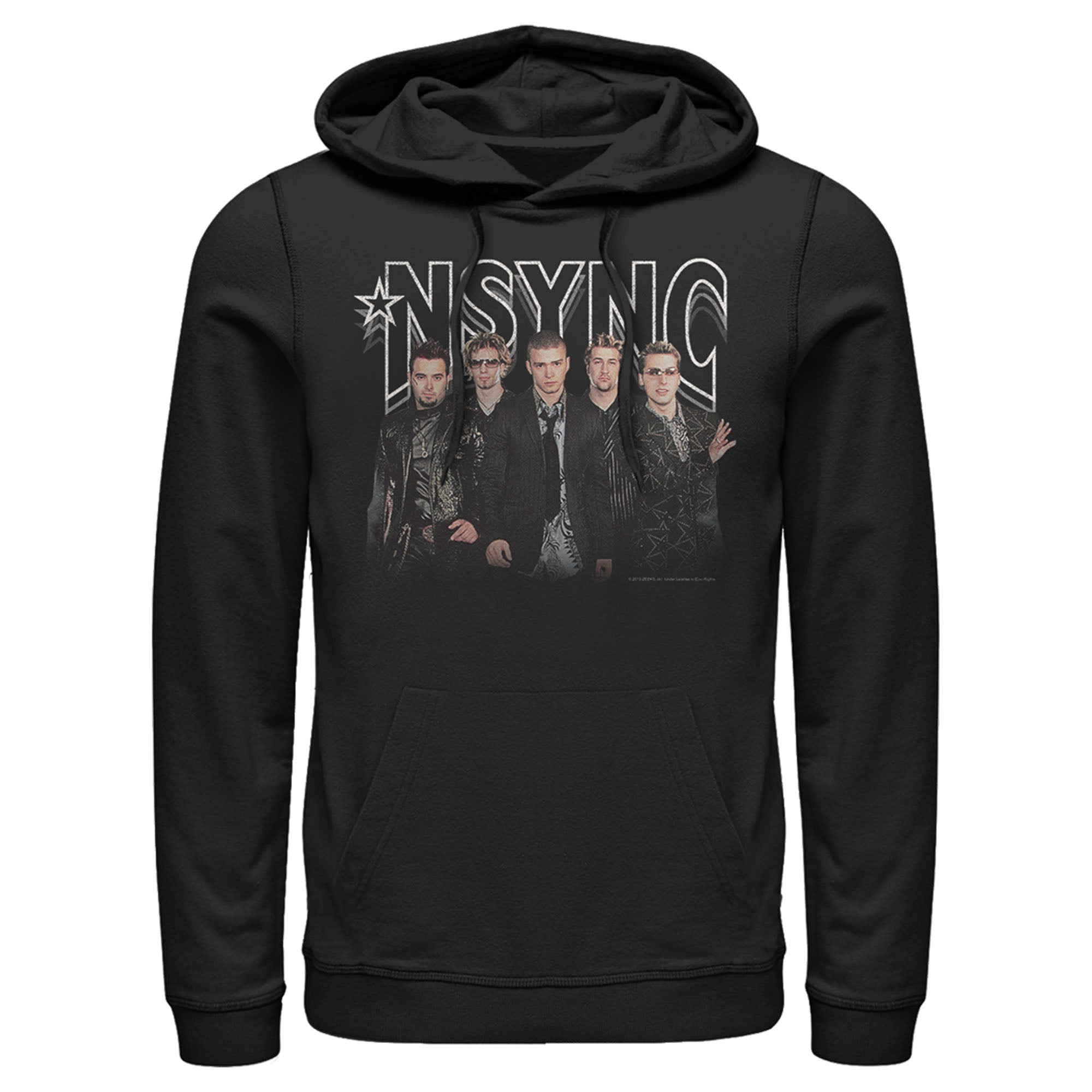 Nsync Men’S Rocker Band Pose  Pull Over Hoodie