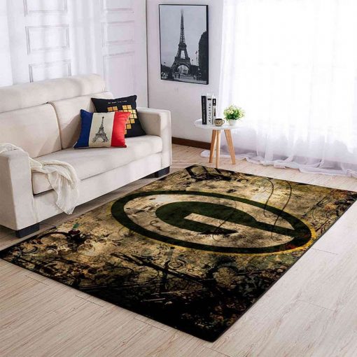 Green Bay Packers Area Sku 219 Area Rug Living Room Rug Home Decor Carpets