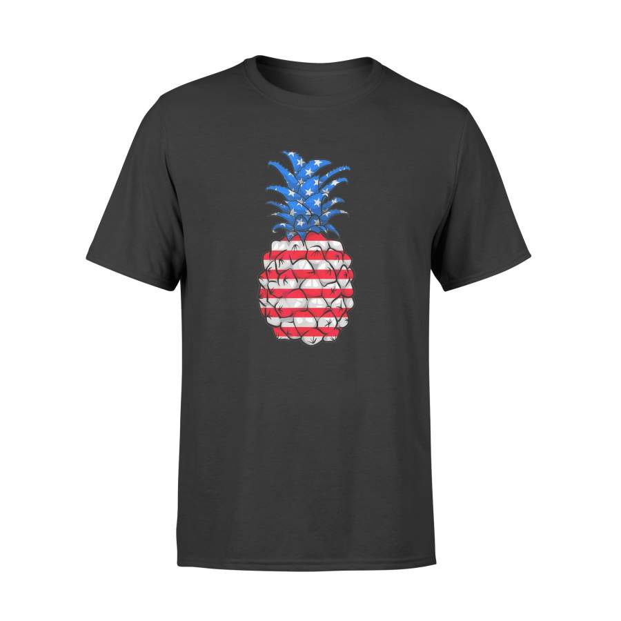 Pineapple American Flag 4Th Of July Shirt – Standard T-shirt