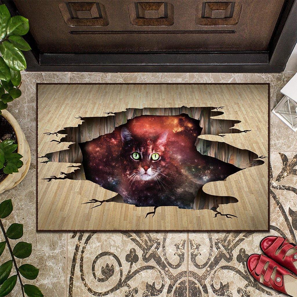 Doormat Cats 3D Decorate Floor Mat Welcome Mat House Warming Gift Idea