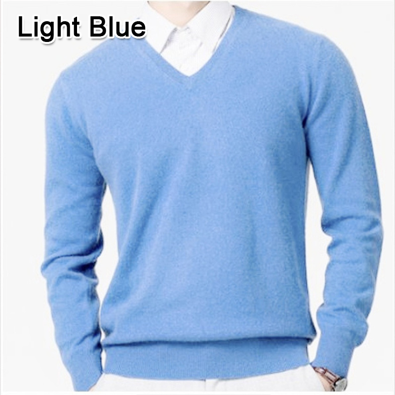 Autumn Winter Cashmere Sweaters Men Casual Jersey Robe Hombre Homme Hiver Pullover Classic Jumper V-Neck O-Neck Knitted Tops alx