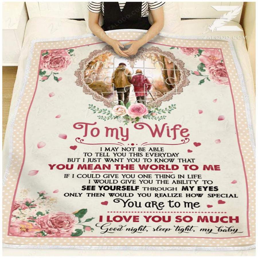 Zalooo – Blanket – To my wife – You mean the world to me