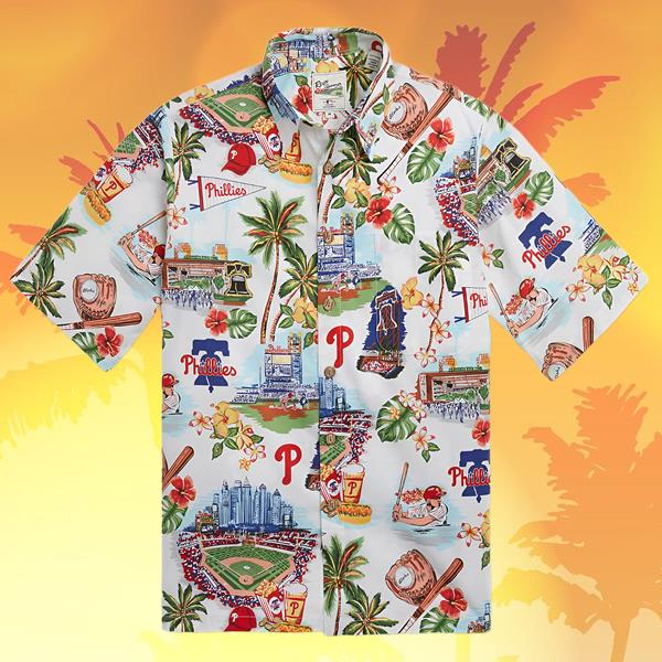 Reyn Spooner Philadelphia Phillies Hawaiian Shirt
