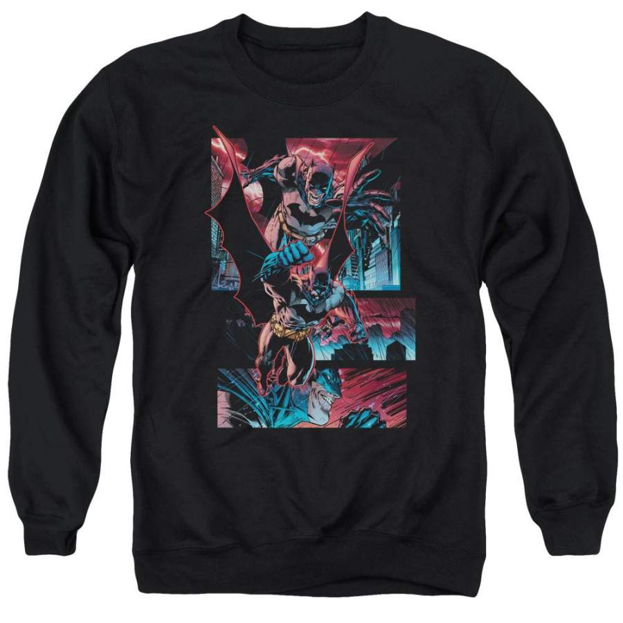 Batman – Dark Knight Panels Adult Crewneck Sweatshirt