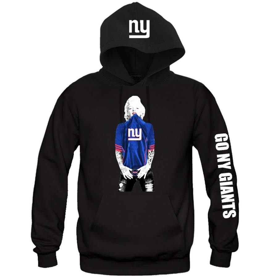 Marilyn Monroe NY Giants Hoodie “3 Prints” Sports Clothing