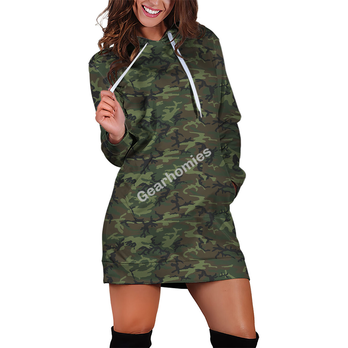 American Erdl Lowland Camo Dress Hoodie