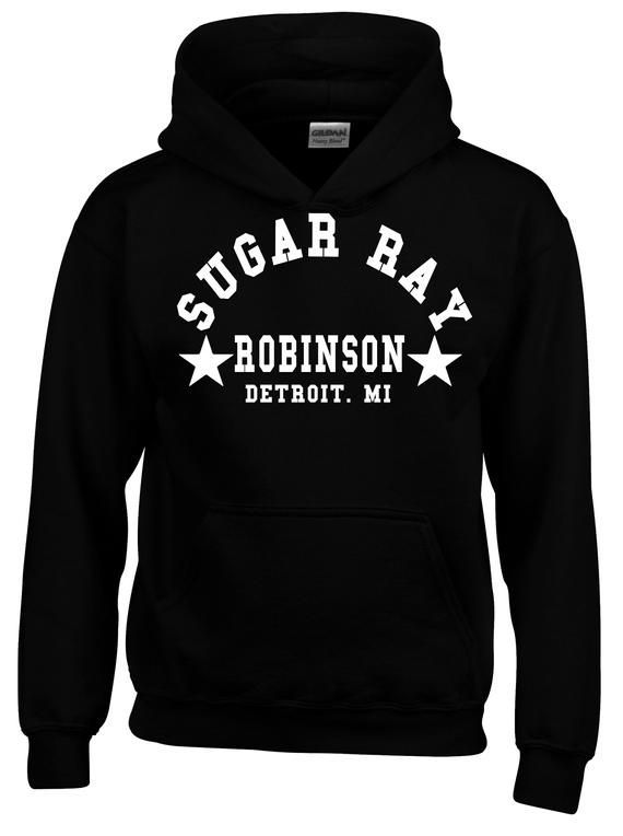 Sugar Ray Robinson Boxing Gym Training Adult Hoodie Shirt