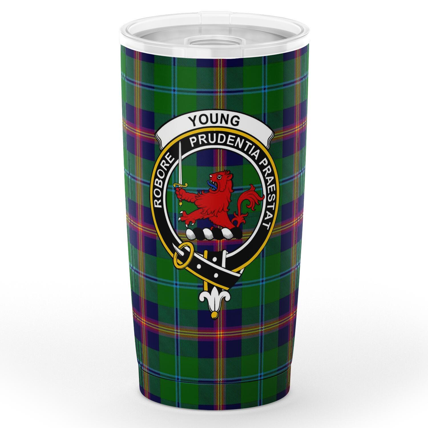 Young Tartan   Stainless Steel Insulated Tumbler