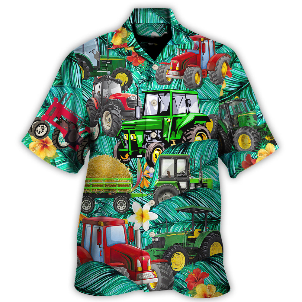 Tractor I Promise Tropical – Hawaiian Shirt  – Owl Ohh